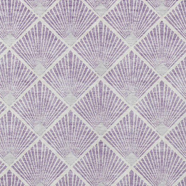 Homeroots 3' Beige And Ivory Geometric Washable Area Rug For Indoor And Outdoor Spaces - Durable Design 9' X 12' Polyester 594723