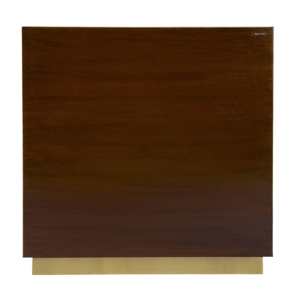 Butler Specialty Butler Francois 28 In. W Rectangular 3-drawer Accent Chest – Luxurious Leather Storage Solution Gold Mdf,Genuine Leather,Brass 5947350-butler