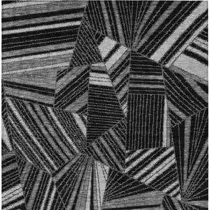 Homeroots 3' Stylish Geometric Beige Brown And Ivory Washable Area Rug For Indoor And Outdoor Spaces 3' X 5' Polyester 594755