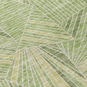 Homeroots 3' Stylish Geometric Beige Brown And Ivory Washable Area Rug For Indoor And Outdoor Spaces 8' Round Polyester 594781