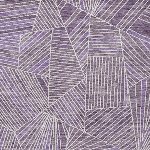 Homeroots 3' Stylish Geometric Beige Brown And Ivory Washable Area Rug For Indoor And Outdoor Spaces 3' X 5' Polyester 594803