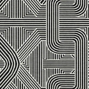 Homeroots 3' Artichoke Green And Ivory Abstract Washable Area Rug For Indoor And Outdoor Spaces, Durable Style 9' X 12' Polyester 594909