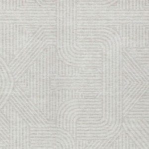 Homeroots 3' Artichoke Green And Ivory Abstract Washable Area Rug For Indoor And Outdoor Spaces, Durable Style 5' X 8' Polyester 594942