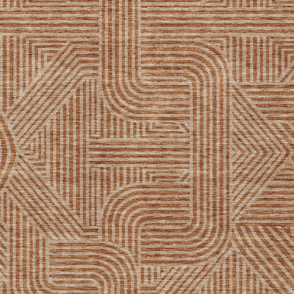 Homeroots 3' Artichoke Green And Ivory Abstract Washable Area Rug For Indoor And Outdoor Spaces, Durable Style 10' X 14' Polyester 594970