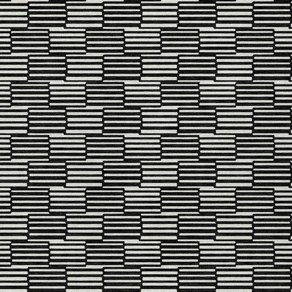 Homeroots 3' Stylish Beige And Ivory Geometric Washable Area Rug For Indoor And Outdoor Spaces, Durable Design 9' X 12' Polyester 594981