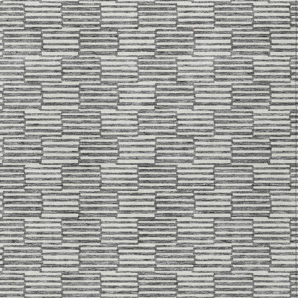 Homeroots 3' Stylish Beige And Ivory Geometric Washable Area Rug For Indoor And Outdoor Spaces, Durable Design 10' X 14' Polyester 595006