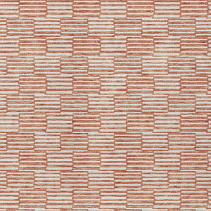 Homeroots 3' Stylish Beige And Ivory Geometric Washable Area Rug For Indoor And Outdoor Spaces, Durable Design 5' X 8' Polyester 595032