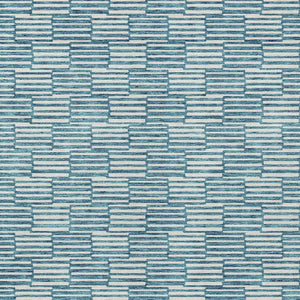 Homeroots 3' Stylish Beige And Ivory Geometric Washable Area Rug For Indoor And Outdoor Spaces, Durable Design 8' X 10' Polyester 595040