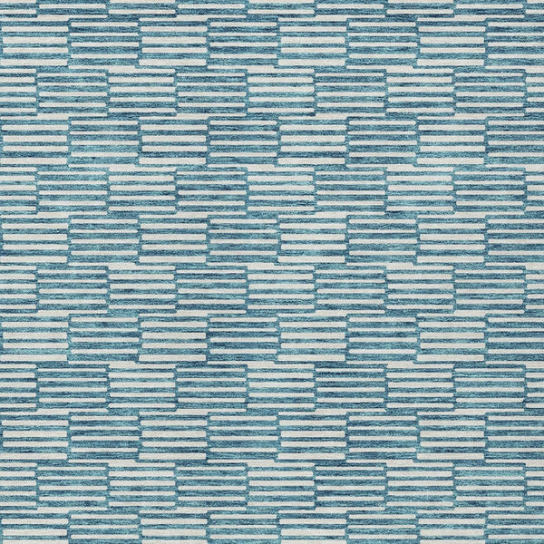 Homeroots 3' Stylish Beige And Ivory Geometric Washable Area Rug For Indoor And Outdoor Spaces, Durable Design 10' X 14' Polyester 595042