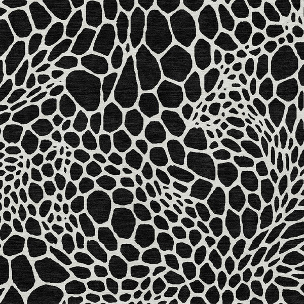 Homeroots 3' Artichoke Green Geometric Indoor Outdoor Area Rug - Stylish, Washable, Durable, And Versatile 5' X 8' Polyester 595056