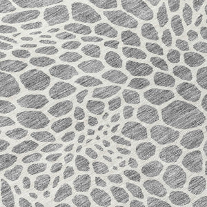 Homeroots 3' Artichoke Green Geometric Indoor Outdoor Area Rug - Stylish, Washable, Durable, And Versatile 8' Round Polyester 595075