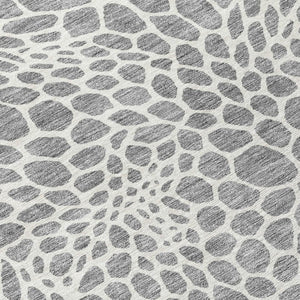 Washable Geometric Polyester Area Rug for Indoor Outdoor Patios Stain Resistant Durable Style