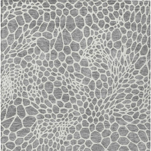 Washable Geometric Polyester Area Rug for Indoor Outdoor Patios Stain Resistant Durable Style