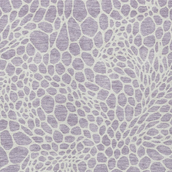 Homeroots 3' Artichoke Green Geometric Indoor Outdoor Area Rug - Stylish, Washable, Durable, And Versatile 3' X 5' Polyester 595085