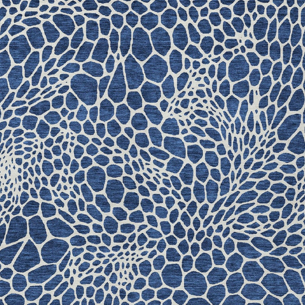 Homeroots 3' Artichoke Green Geometric Indoor Outdoor Area Rug - Stylish, Washable, Durable, And Versatile 5' X 8' Polyester 595098