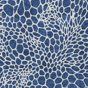 Homeroots 3' Artichoke Green Geometric Indoor Outdoor Area Rug - Stylish, Washable, Durable, And Versatile 5' X 8' Polyester 595098