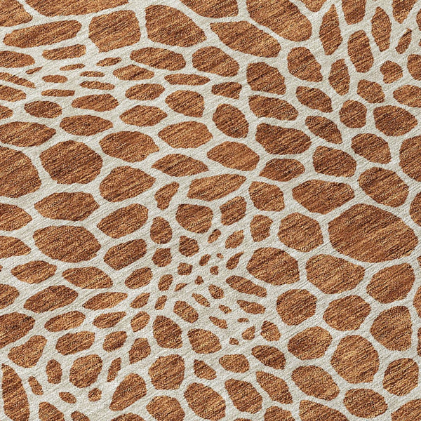 Homeroots 3' Artichoke Green Geometric Indoor Outdoor Area Rug - Stylish, Washable, Durable, And Versatile 9' X 12' Polyester 595113