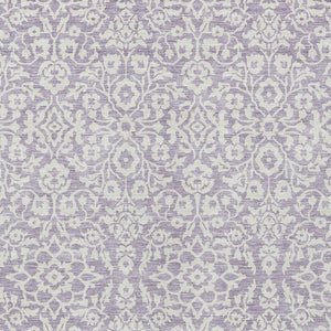 Homeroots 3' Beige And Ivory Damask Washable Indoor Outdoor Area Rug - Stylish, Durable, And Easy To Clean 3' X 5' Polyester 595163