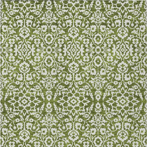 Homeroots 3' Beige And Ivory Damask Washable Indoor Outdoor Area Rug - Stylish, Durable, And Easy To Clean 8' X 10' Polyester 595178