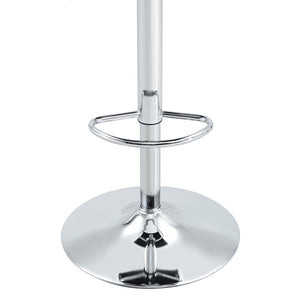 English Elm A Set of 2 Glam Faux Alligator Pvc Barstools with Crystal Buckle Detail Black W1512P491868