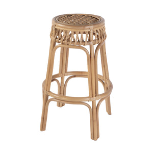 Butler Specialty Company Antigua Rattan Bar Stool - 30.5" Seat Height, Coastal Elegance & Durability Natural Rattan 5952404-butler