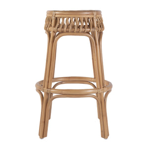 Butler Specialty Company Antigua Rattan Bar Stool - 30.5" Seat Height, Coastal Elegance & Durability Natural Rattan 5952404-butler