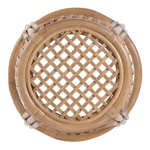 Butler Specialty Company Antigua Rattan Bar Stool - 30.5" Seat Height, Coastal Elegance & Durability Natural Rattan 5952404-butler