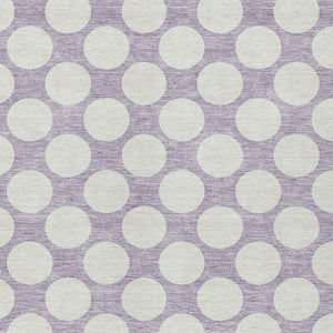 Homeroots 3' Black And Ivory Polka Dot Washable Area Rug For Home, Patio, Porch, And High Traffic Spaces 3' X 5' Polyester 595241