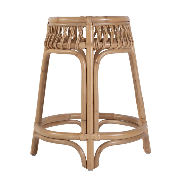 Butler Specialty Butler Antigua Rattan Counter Stool - 24.75" Height, Durable & Stylish For Coastal & Tropical Spaces Natural Rattan 5953404-butler