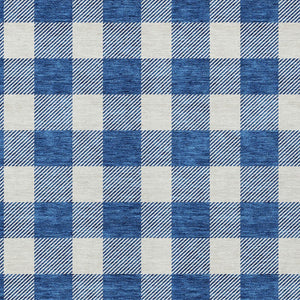 Homeroots 3' Artichoke Green And Gray Plaid Washable Rug – Perfect For Indoor And Outdoor Spaces, Durable Design 3' X 5' Polyester 595409