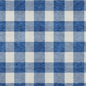 Homeroots 3' Artichoke Green And Gray Plaid Washable Rug – Perfect For Indoor And Outdoor Spaces, Durable Design 9' X 12' Polyester 595413