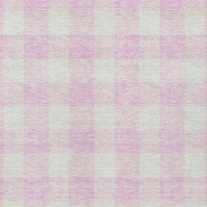 Homeroots 3' Artichoke Green And Gray Plaid Washable Rug – Perfect For Indoor And Outdoor Spaces, Durable Design 5' X 8' Polyester 595422