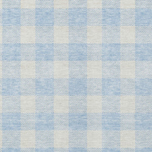 Homeroots 3' Artichoke Green And Gray Plaid Washable Rug – Perfect For Indoor And Outdoor Spaces, Durable Design 9' X 12' Polyester 595437