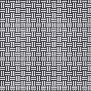 Homeroots 3' Black And Ivory Geometric Indoor Outdoor Area Rug - Stylish, Washable, Durable For Any Space 10' X 14' Polyester 595528