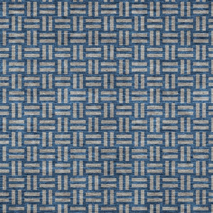 Homeroots 3' Black And Ivory Geometric Indoor Outdoor Area Rug - Stylish, Washable, Durable For Any Space 3' X 5' Polyester 595535