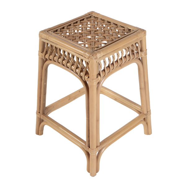 Butler Specialty Butler Antigua Rattan Counter Stool - Stylish 24.75" Seat Height For Coastal & Bohemian Decor Natural Rattan 5955404-butler