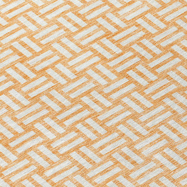 Homeroots 3' Black And Ivory Geometric Indoor Outdoor Area Rug - Stylish, Washable, Durable For Any Space 3' X 5' Polyester 595577