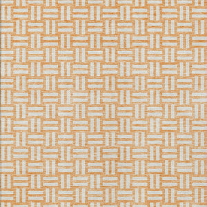 Homeroots 3' Black And Ivory Geometric Indoor Outdoor Area Rug - Stylish, Washable, Durable For Any Space 9' X 12' Polyester 595581