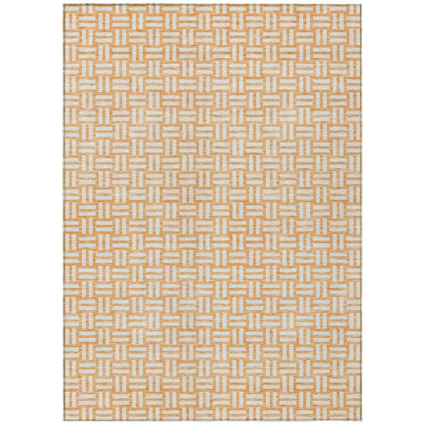 Homeroots 3' Black And Ivory Geometric Indoor Outdoor Area Rug - Stylish, Washable, Durable For Any Space 10' X 14' Polyester 595582