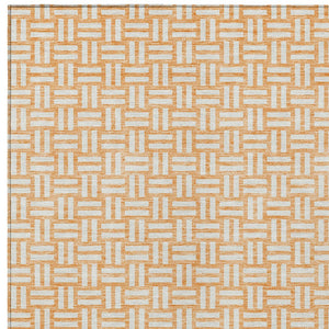 Homeroots 3' Black And Ivory Geometric Indoor Outdoor Area Rug - Stylish, Washable, Durable For Any Space 10' X 14' Polyester 595582