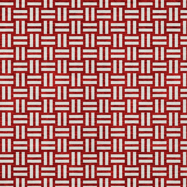 Homeroots 3' Black And Ivory Geometric Indoor Outdoor Area Rug - Stylish, Washable, Durable For Any Space 8' X 10' Polyester 595598