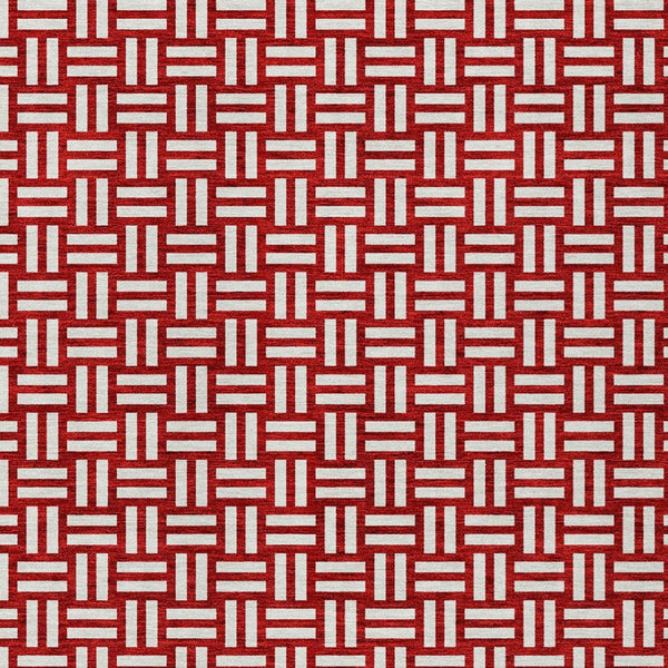 Homeroots 3' Black And Ivory Geometric Indoor Outdoor Area Rug - Stylish, Washable, Durable For Any Space 10' X 14' Polyester 595600