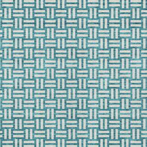 Homeroots 3' Black And Ivory Geometric Indoor Outdoor Area Rug - Stylish, Washable, Durable For Any Space 10' X 14' Polyester 595606