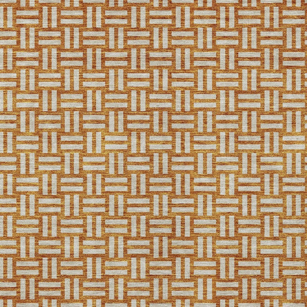 Homeroots 3' Black And Ivory Geometric Indoor Outdoor Area Rug - Stylish, Washable, Durable For Any Space 3' X 5' Polyester 595613