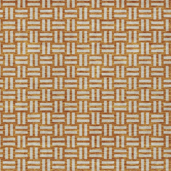 Homeroots 3' Black And Ivory Geometric Indoor Outdoor Area Rug - Stylish, Washable, Durable For Any Space 9' X 12' Polyester 595617