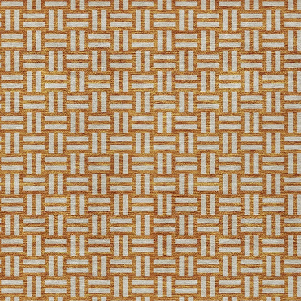 Homeroots 3' Black And Ivory Geometric Indoor Outdoor Area Rug - Stylish, Washable, Durable For Any Space 10' X 14' Polyester 595618