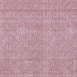 Homeroots 3' Stylish Beige And Ivory Geometric Washable Rug For Indoor And Outdoor Spaces, Durable Design 5' X 8' Polyester 595626