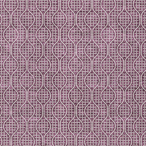 Homeroots 3' Stylish Beige And Ivory Geometric Washable Rug For Indoor And Outdoor Spaces, Durable Design 5' X 8' Polyester 595638