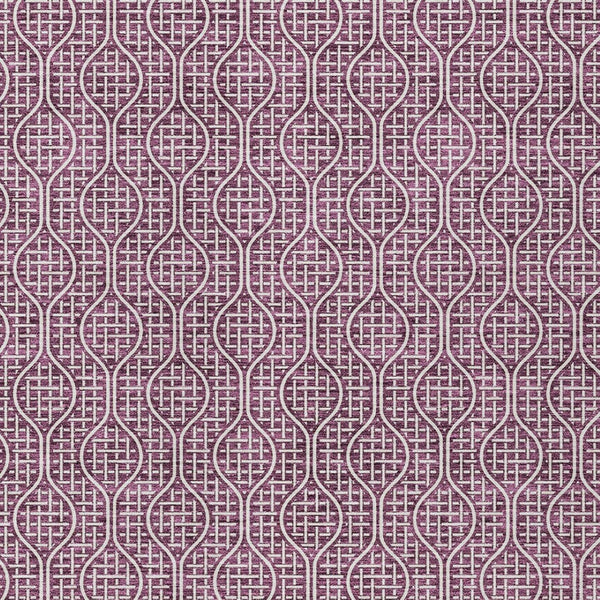 Homeroots 3' Stylish Beige And Ivory Geometric Washable Rug For Indoor And Outdoor Spaces, Durable Design 5' X 8' Polyester 595638