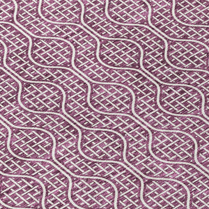 Homeroots 3' Stylish Beige And Ivory Geometric Washable Rug For Indoor And Outdoor Spaces, Durable Design 10' X 14' Polyester 595642